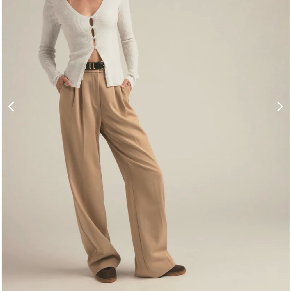 Favorite Daughter Favorite Pants - Beige/Camel